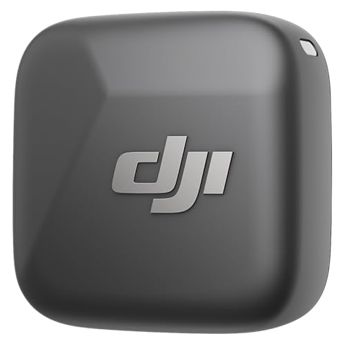 Detalle de DJI Mic Mini Transmitter (Infinity Black) — Ultralight, Detail-Rich Audio