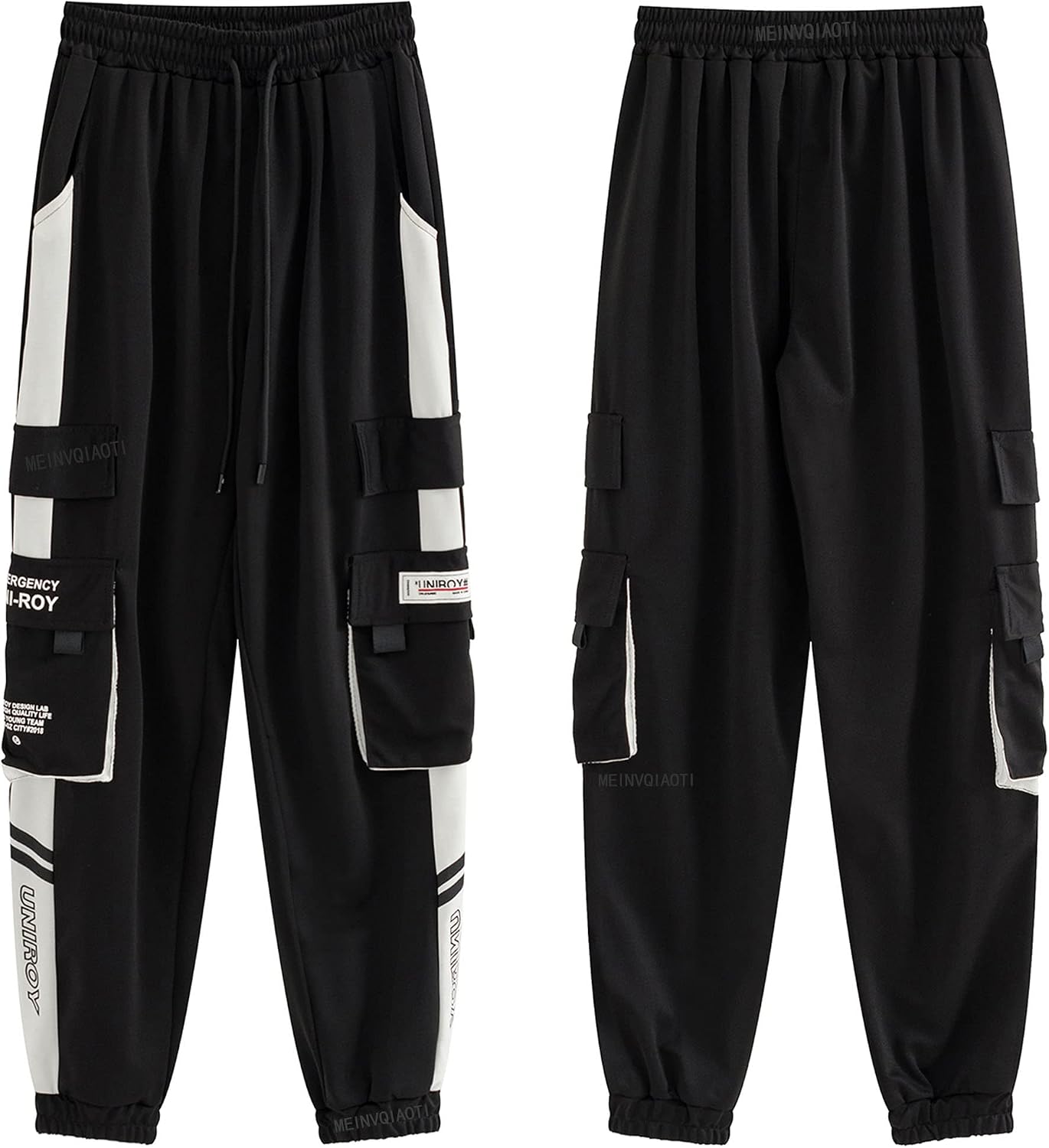 Thumbnail 4 de MEINVQIAOTI cargo pants for women black