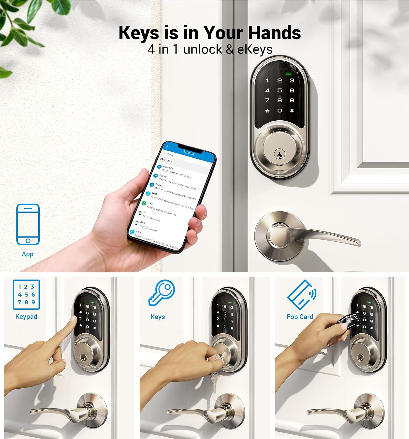 Detalle de Veise Smart Lock RZ06B