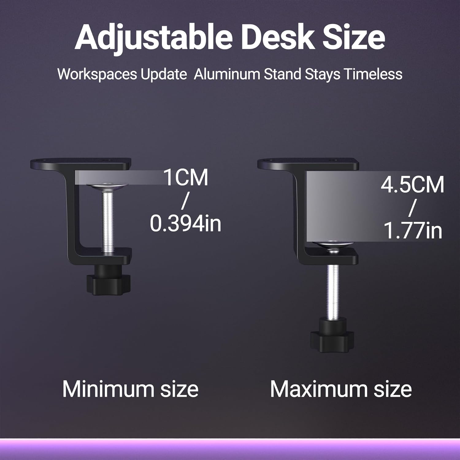 Thumbnail 4 de Bricok Aluminum Alloy Controller Holder – 4-Tier Headphone Stand & Desk Mount for 12 Controllers
