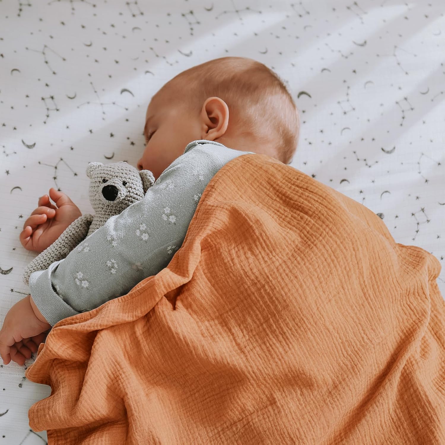 Thumbnail 1 de Soarwg Kids Musselintücher-Set für Baby-Musselinquadrate & Spucktücher (5er-Pack)