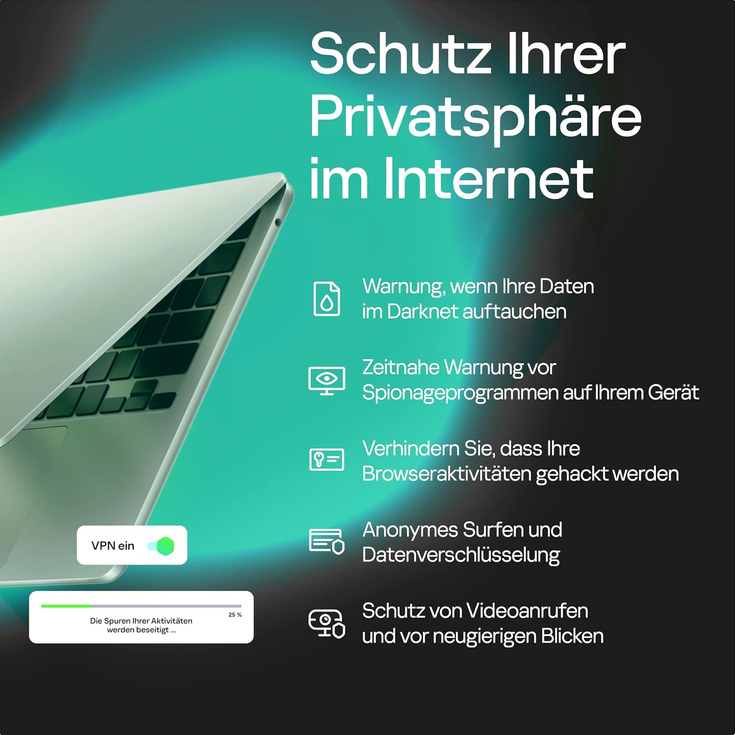 Thumbnail 6 de Kaspersky Plus Internet Security 2026 – 3 Geräte, 1 Jahr, VPN & Passwort-Manager