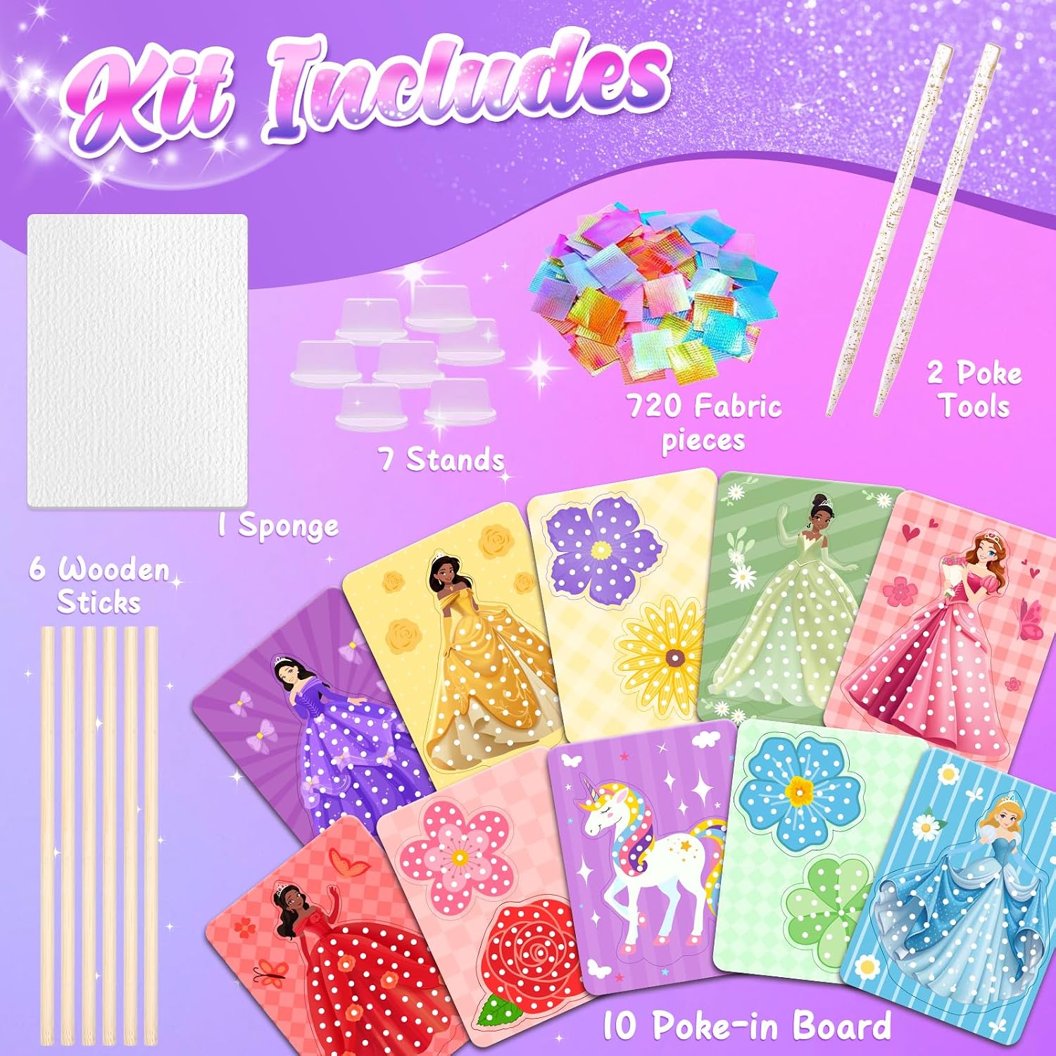 Detalle 2 de ZOOI Craft Kits for Kids 720-piece set