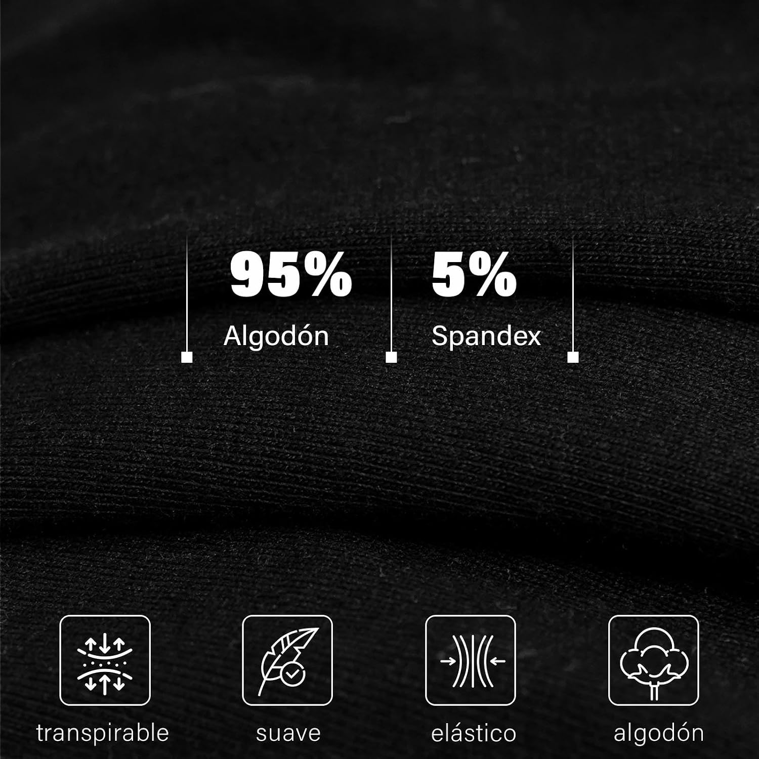 Detalle 2 de ZAKASA Calzoncillos Boxers Sueltos Hombre 3 pack