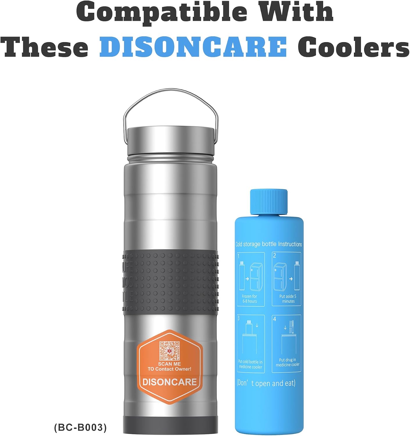 Detalle de DISONCARE wkład chłodzący żelowy do lodówki insulinowej B003, 2–8°C