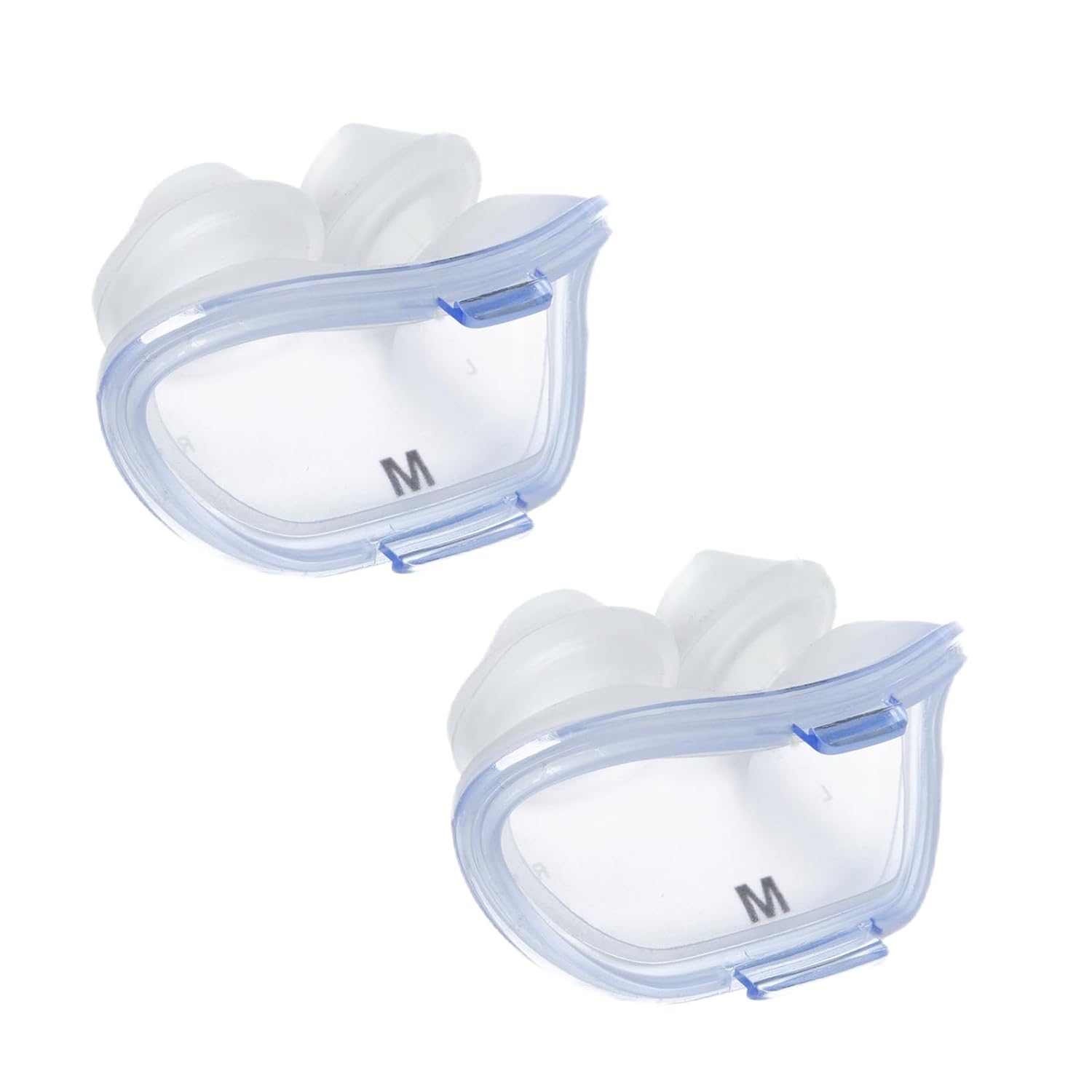 Detalle de RespWave Replacement Nasal Pillows for AirFit P10, Medium, 2-Pack Silicone