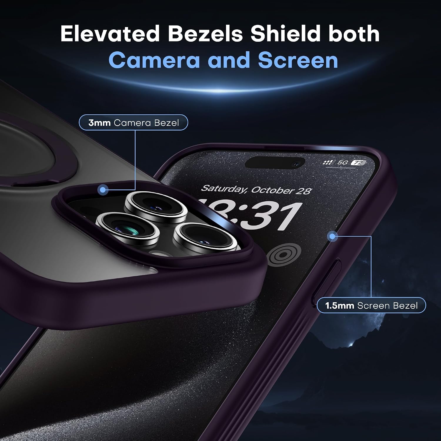 Detalle de CellEver iPhone 14 Pro Max case