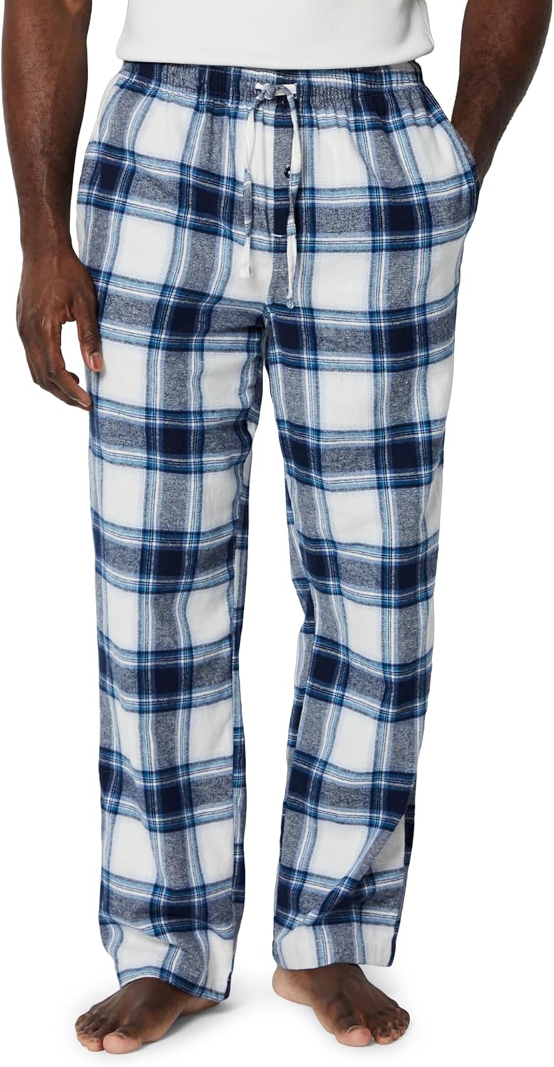 Detalle de Amazon Essentials Men's Breathable Flannel Pajama Pant, Relaxed Fit