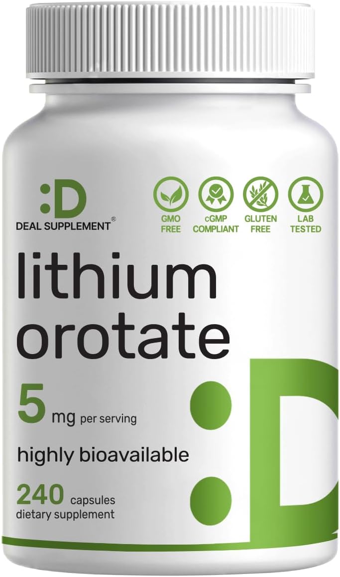 Detalle de Lithium Orotate Supplement 5mg