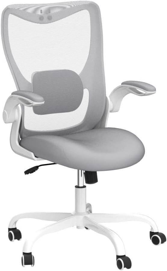 Detalle 2 de MUXX.STIL Ergonomic Office Chair with Adjustable Lumbar Support and Flip-Up Arms