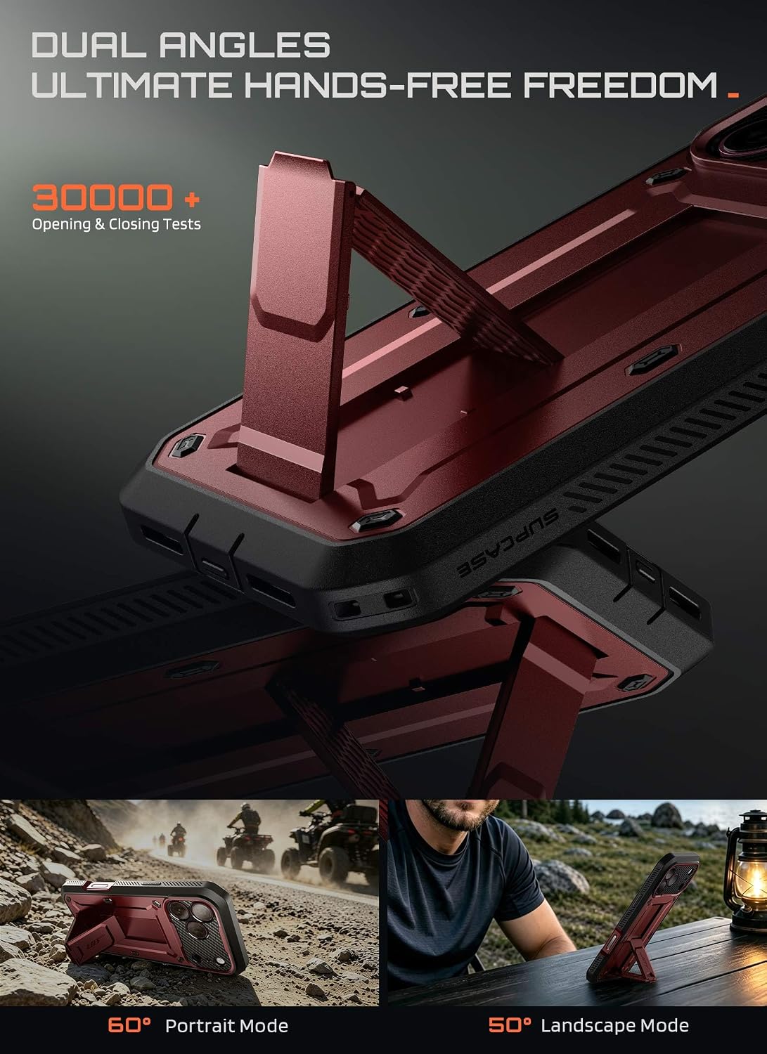 Thumbnail 4 de SUPCASE iPhone case, Burgundy
