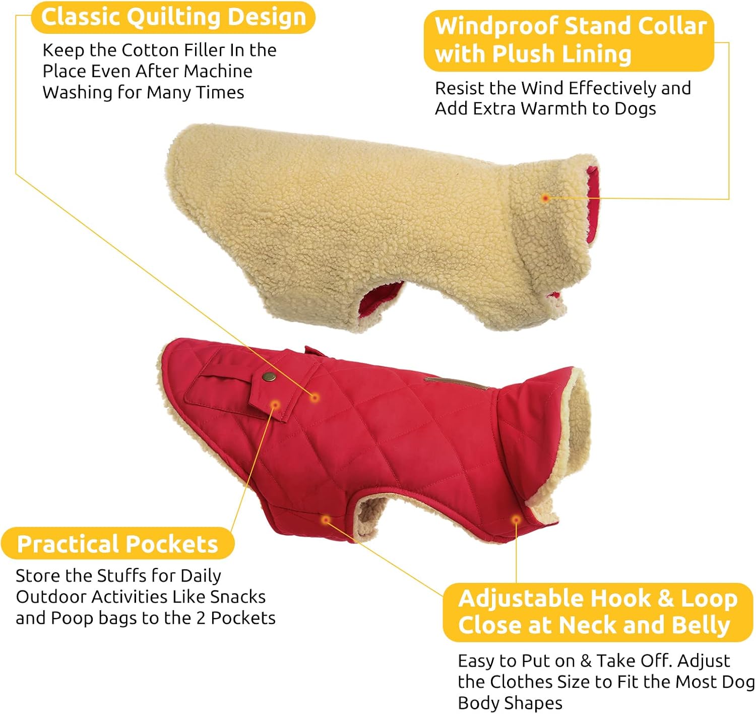 Thumbnail 1 de Queenmore Winter Dog Coat, Medium