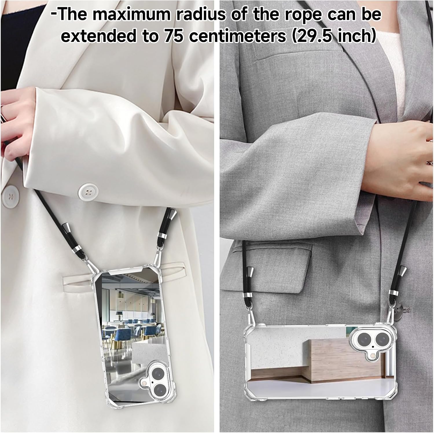 Thumbnail 4 de CAROKI Crossbody Case for iPhone 16