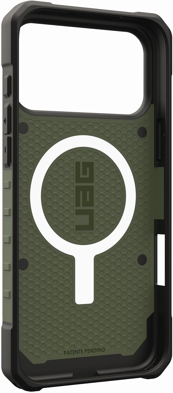 Detalle de URBAN ARMOR GEAR UAG-IPH25LA-MS-OL PATHFINDER MagSafe iPhone 17 Pro Max用耐衝撃ケース オリーブ