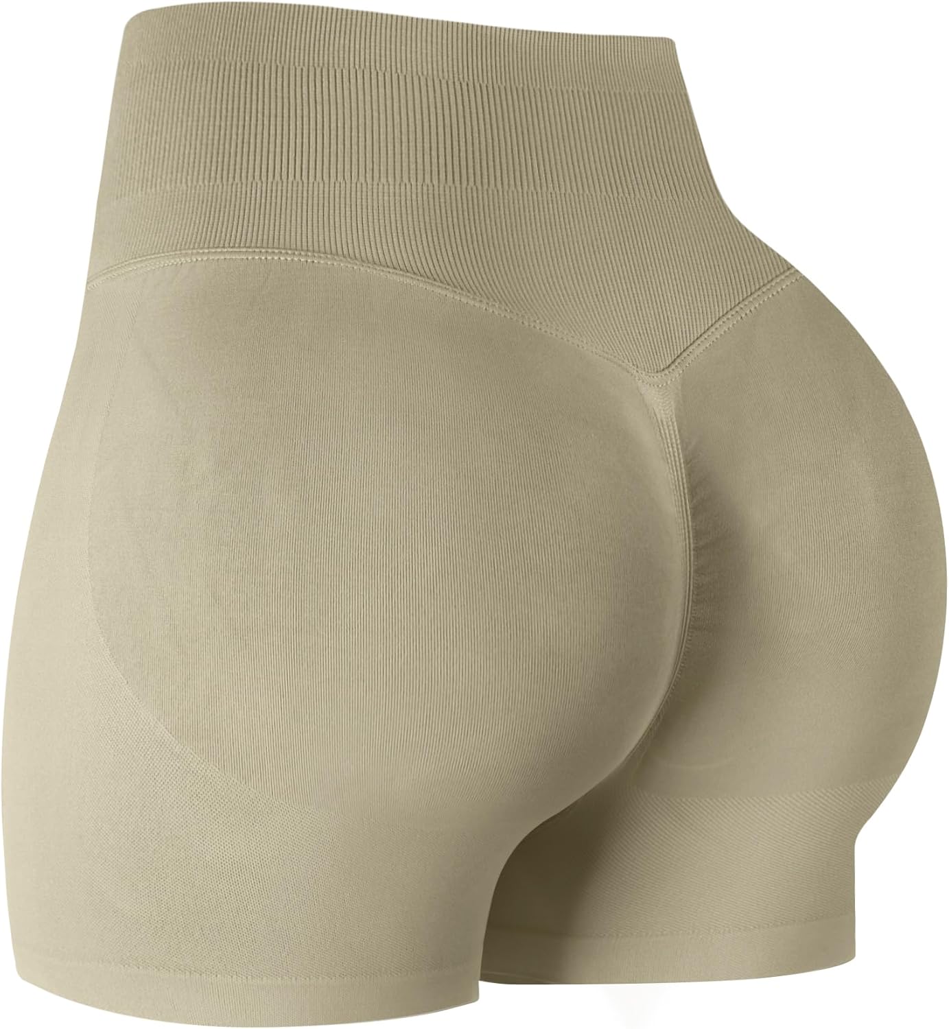 Thumbnail 6 de ATHVOTAR Workout Gym Shorts Women: High-Waisted Seamless Scrunch Butt Lift