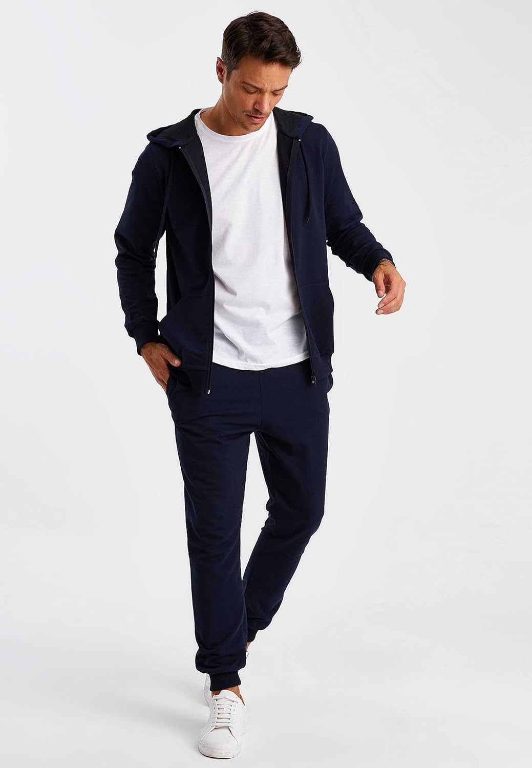 Thumbnail 1 de Björn Swensen survêtement en coton pour homme (veste + pantalon de jogging) Leif ist Live