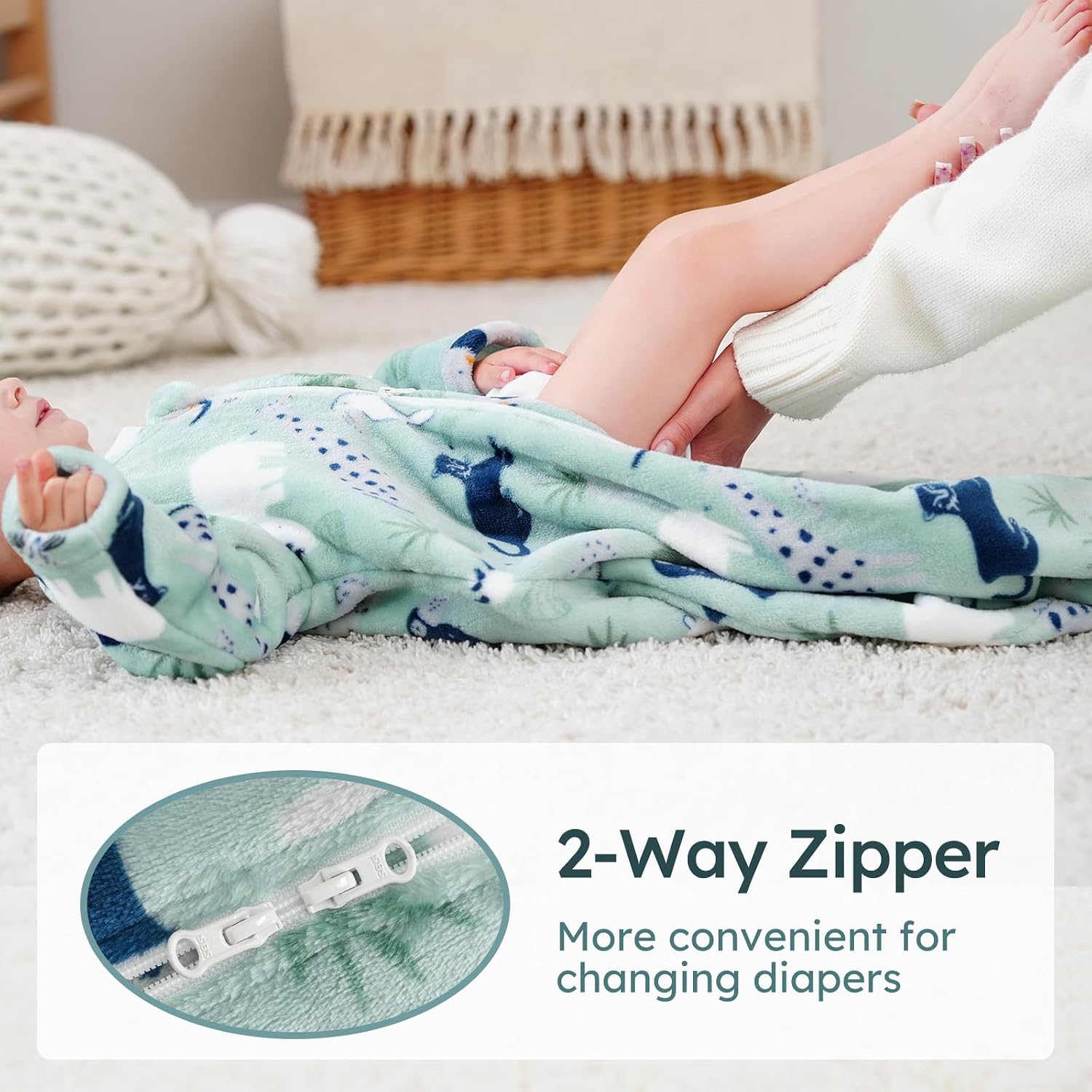 Detalle 1 de Yoofoss Baby Sleep Sack 1.5 TOG