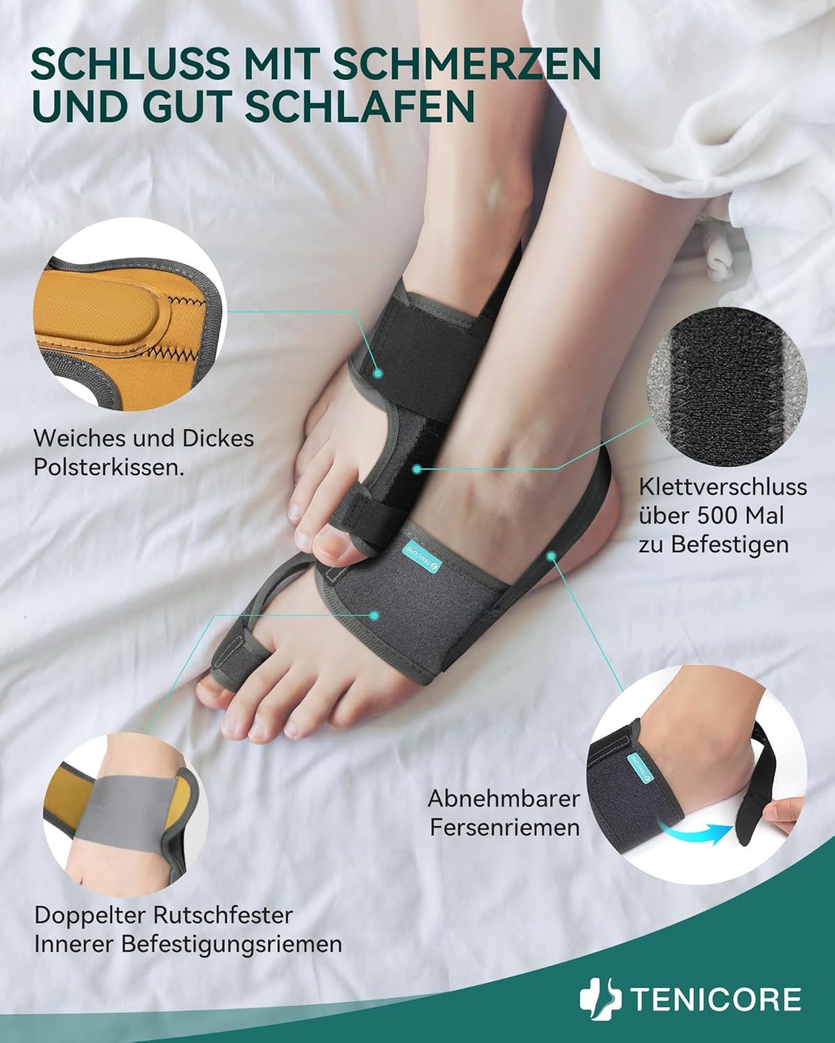 Thumbnail 2 de TENICORE Hallux Valgus Korrektur 2 Winkeleisen