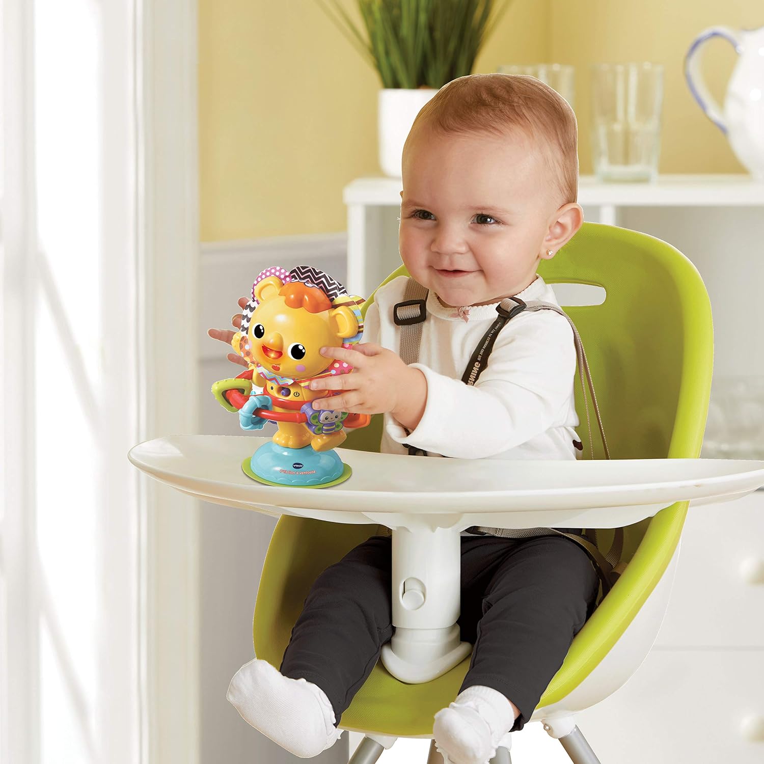 Thumbnail 4 de VTech Hula-Hoop P'tit Lion à Ventouse – Hochet musical pour chaise haute dès 6 mois