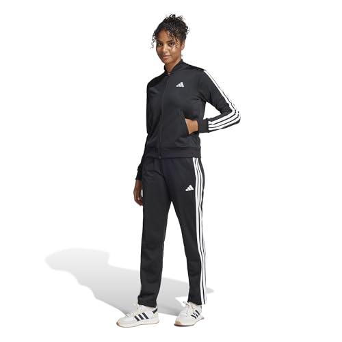 Detalle de adidas Donna Essentials 3-Stripes Track Suit nera, taglia L