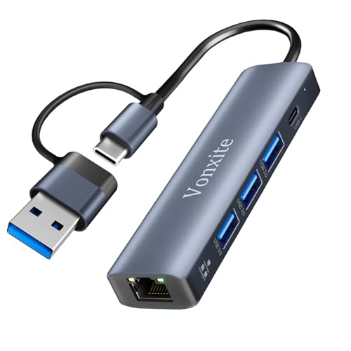 Vonxite Adaptador USB-C Ethernet 1000Mbps 📡