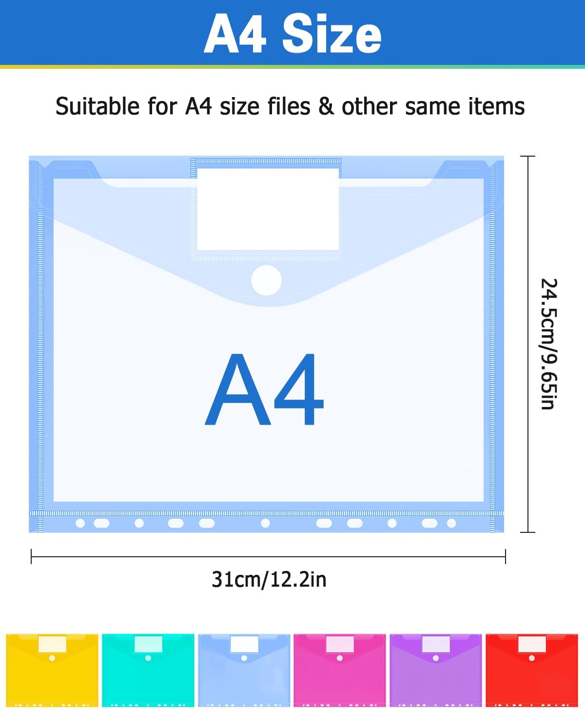 Thumbnail 1 de Dokumententasche A4 12er Set 📁