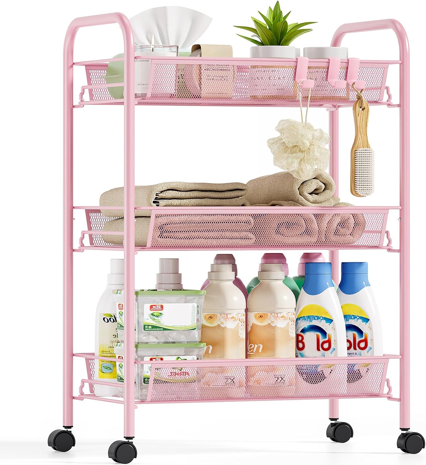 Detalle de Urackify Carrello multifunzione 3 ripiani