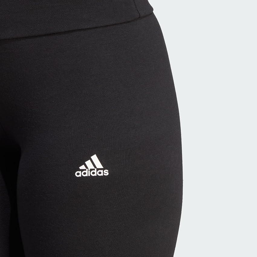 Thumbnail 2 de adidas Essentials Leggings Mujer Alta Negro/Blanco 🖤