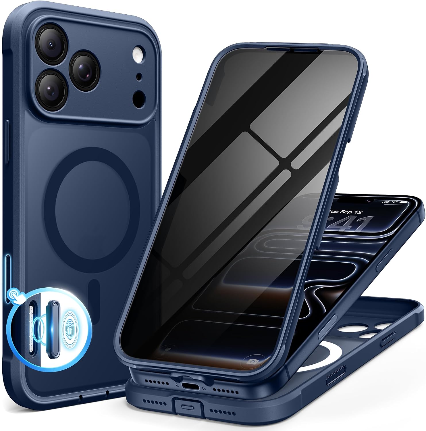 Detalle de BERFY iPhone 17 Pro Case 6.3" with MagSafe