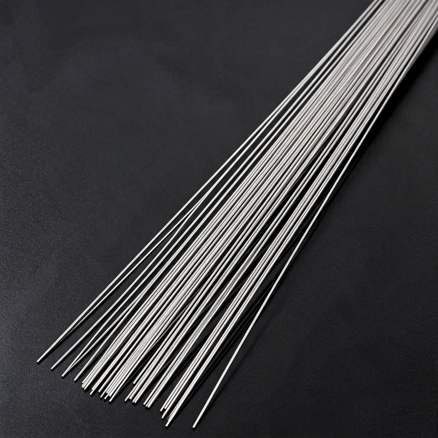 Detalle de Phiowocx 304 Stainless Steel Spring Wire, 0.9 mm, 16 in, 28 Pieces