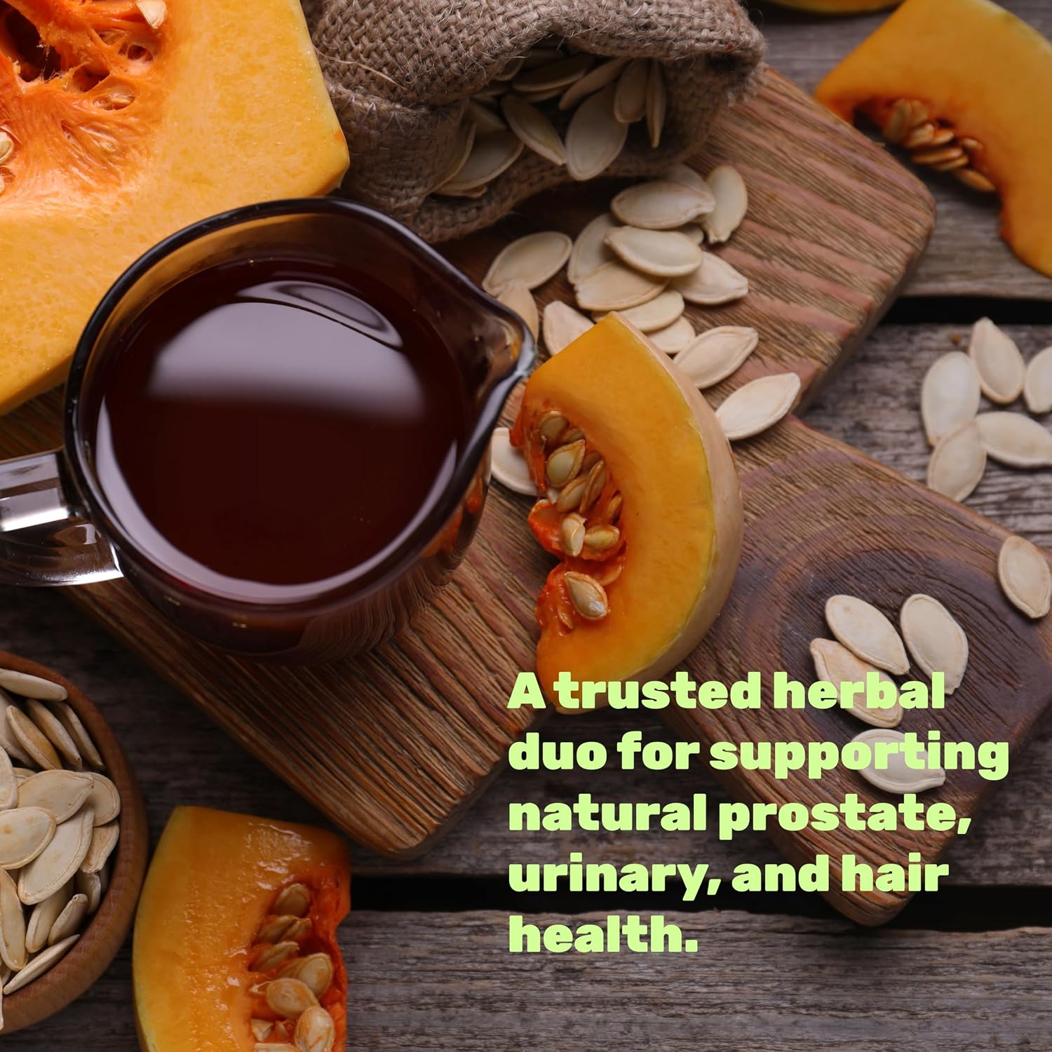 Detalle de Pumpkin Seed Oil Supplement 240 Softgels