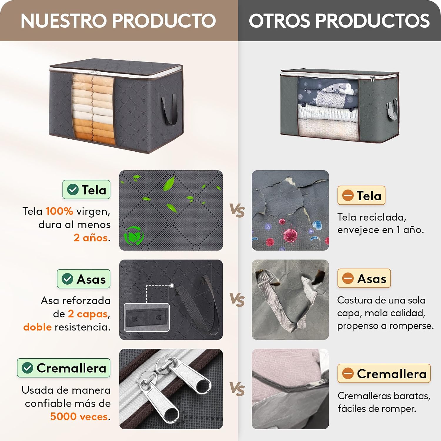 Thumbnail 2 de Lifewit Cajas Almacenaje 6 piezas Ropa