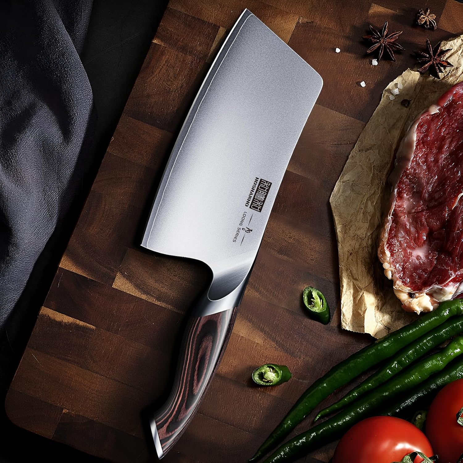 Thumbnail 5 de HOSHANHO Cleaver Knife 7-Inch
