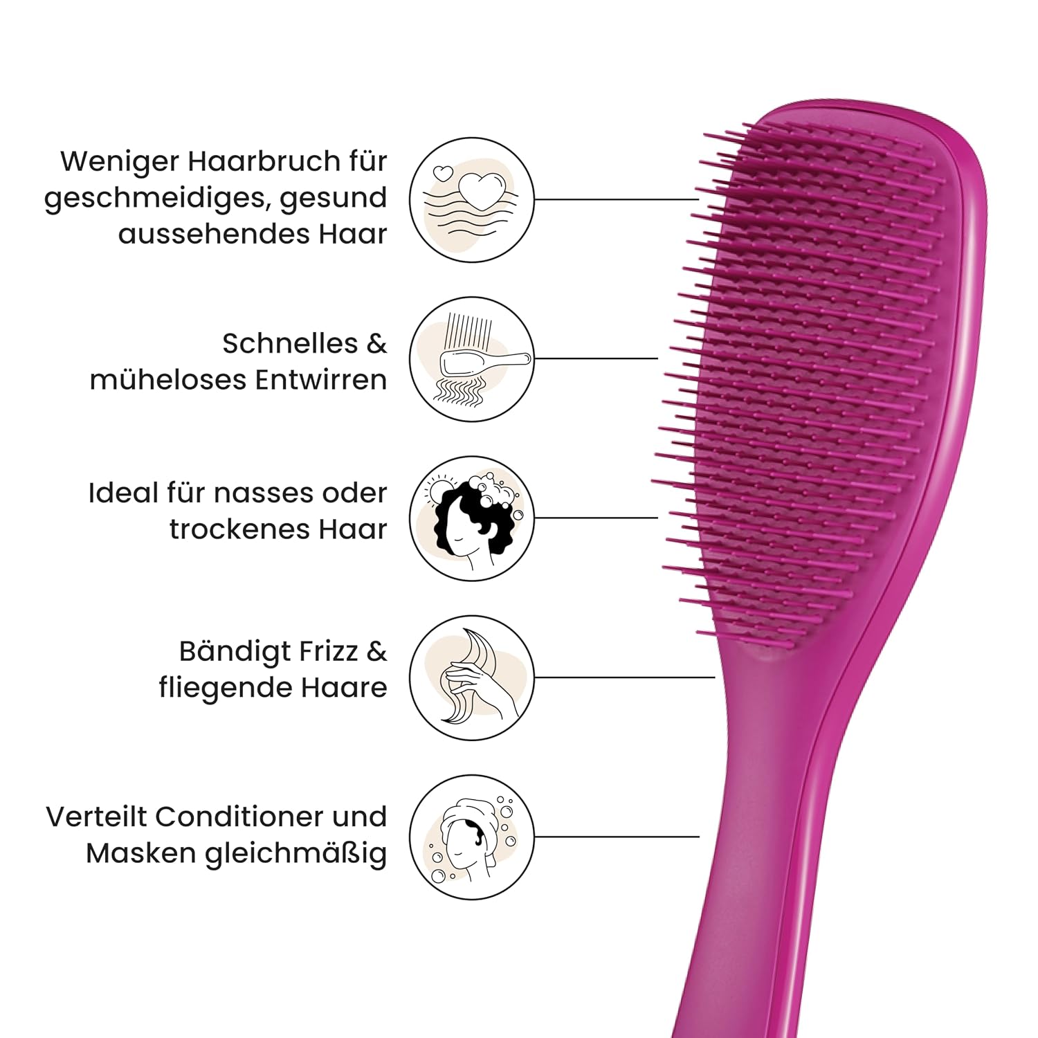 Thumbnail 5 de Tangle Teezer Ultimate Detangler 325 Borsten 🎀