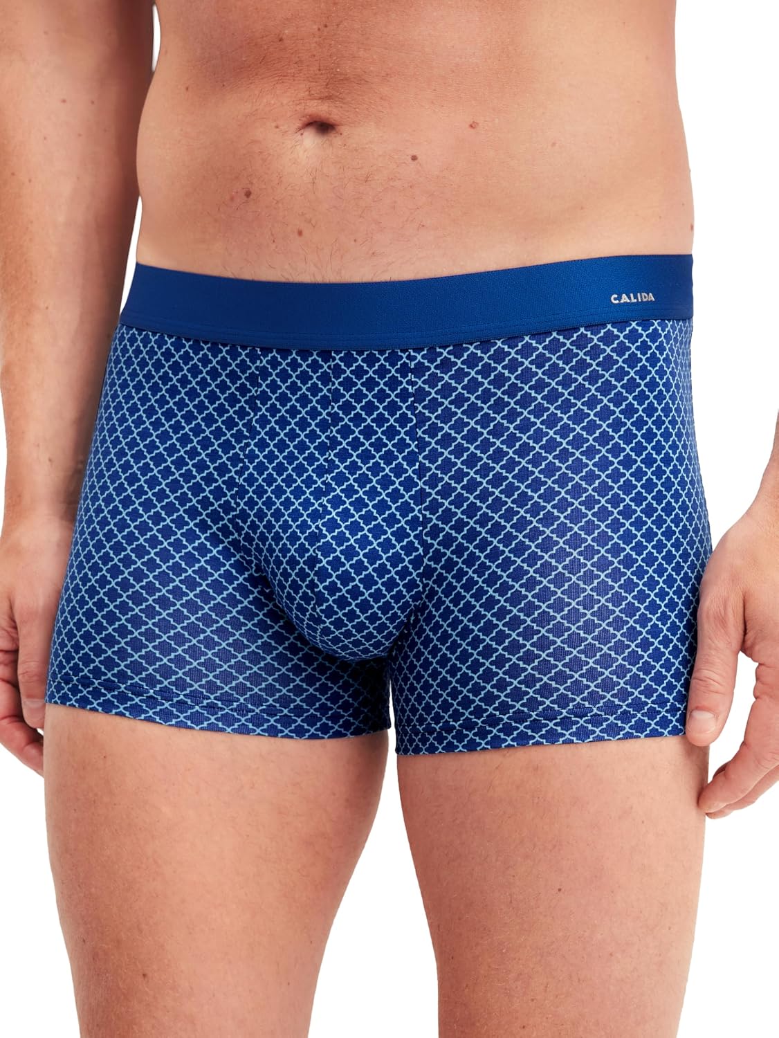 Detalle de Calida Cotton Code Design Boxer Briefs Homme (Lot de 1) — sous-vêtement masculin en coton
