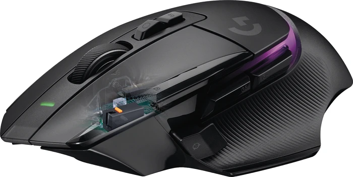 Detalle de Logitech G502 X Plus Lightspeed kabellose Gaming-Maus (schwarz)