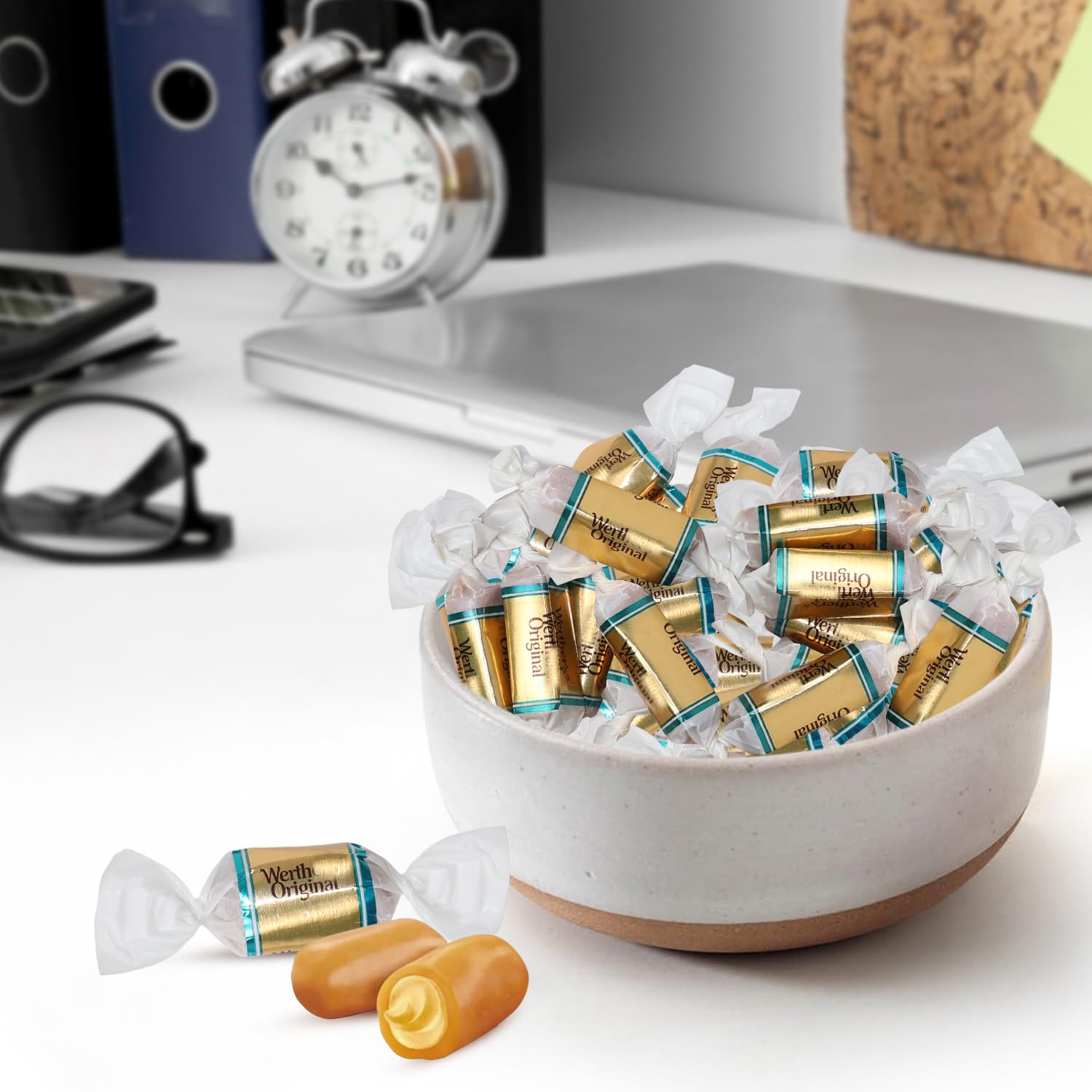 Thumbnail 5 de GEEOOLLAH Sea Salt Caramels, Individually Wrapped Soft Chewy Candy, 68 Pieces, 1 lb