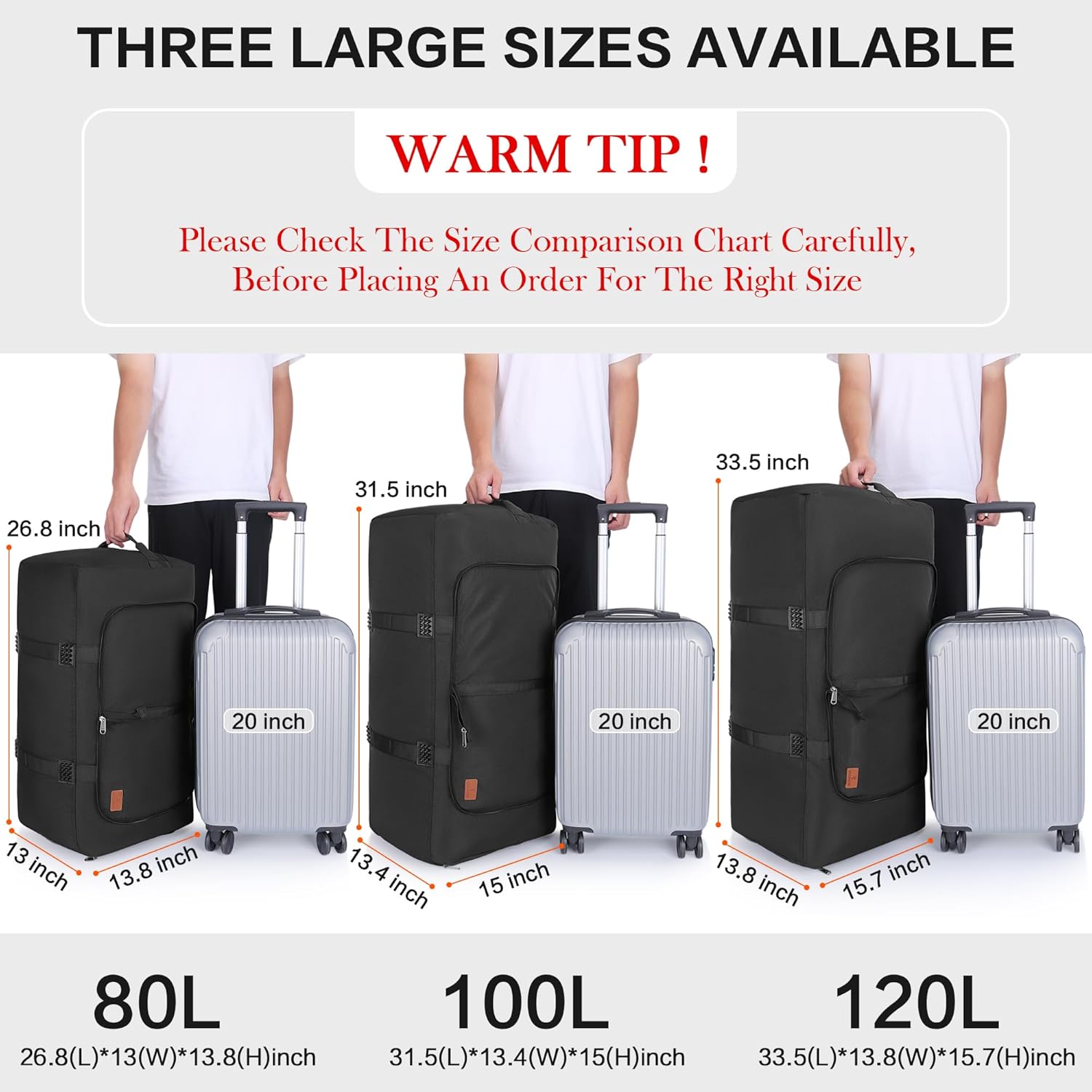 Detalle 2 de Vogshow 80L Bolsa de Viaje Plegable