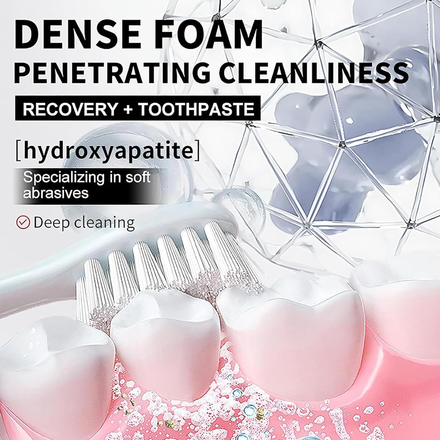 Detalle 2 de Ayzololo 7.5% Hydroxyapatite Toothpaste for Enamel Protection (Fluoride-Free), Fresh Mint