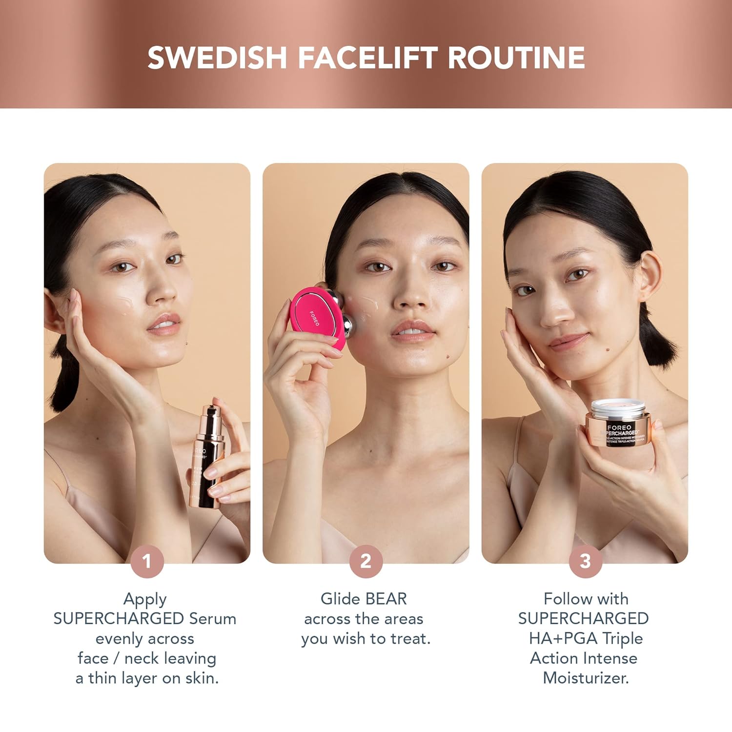 Thumbnail 5 de FOREO SUPERCHARGED SERUM 2.0 Leitfähiges Mikrostromgel mit Hyaluronsäure & Squalan – 30 ml