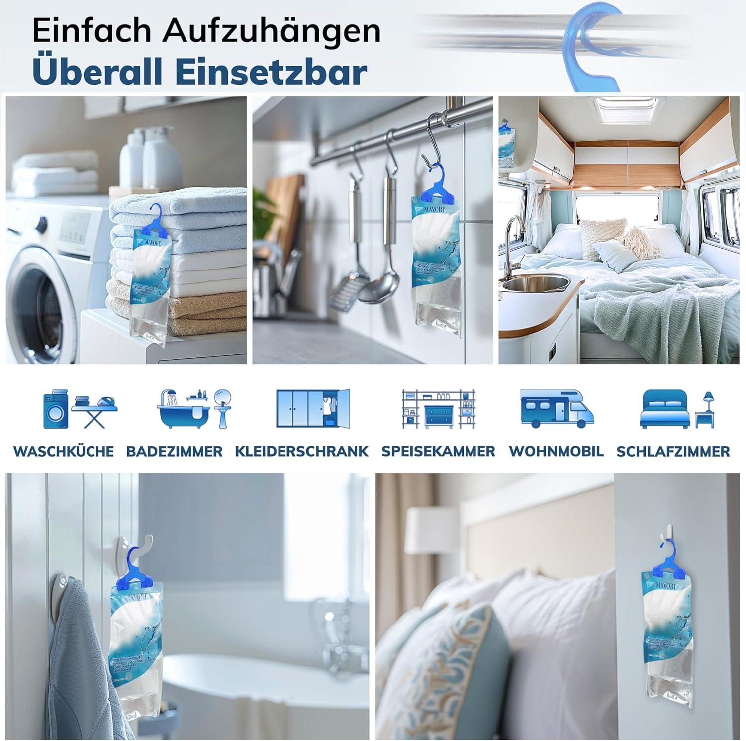 Detalle 1 de MAVORI Luftentfeuchter 10er Set XL