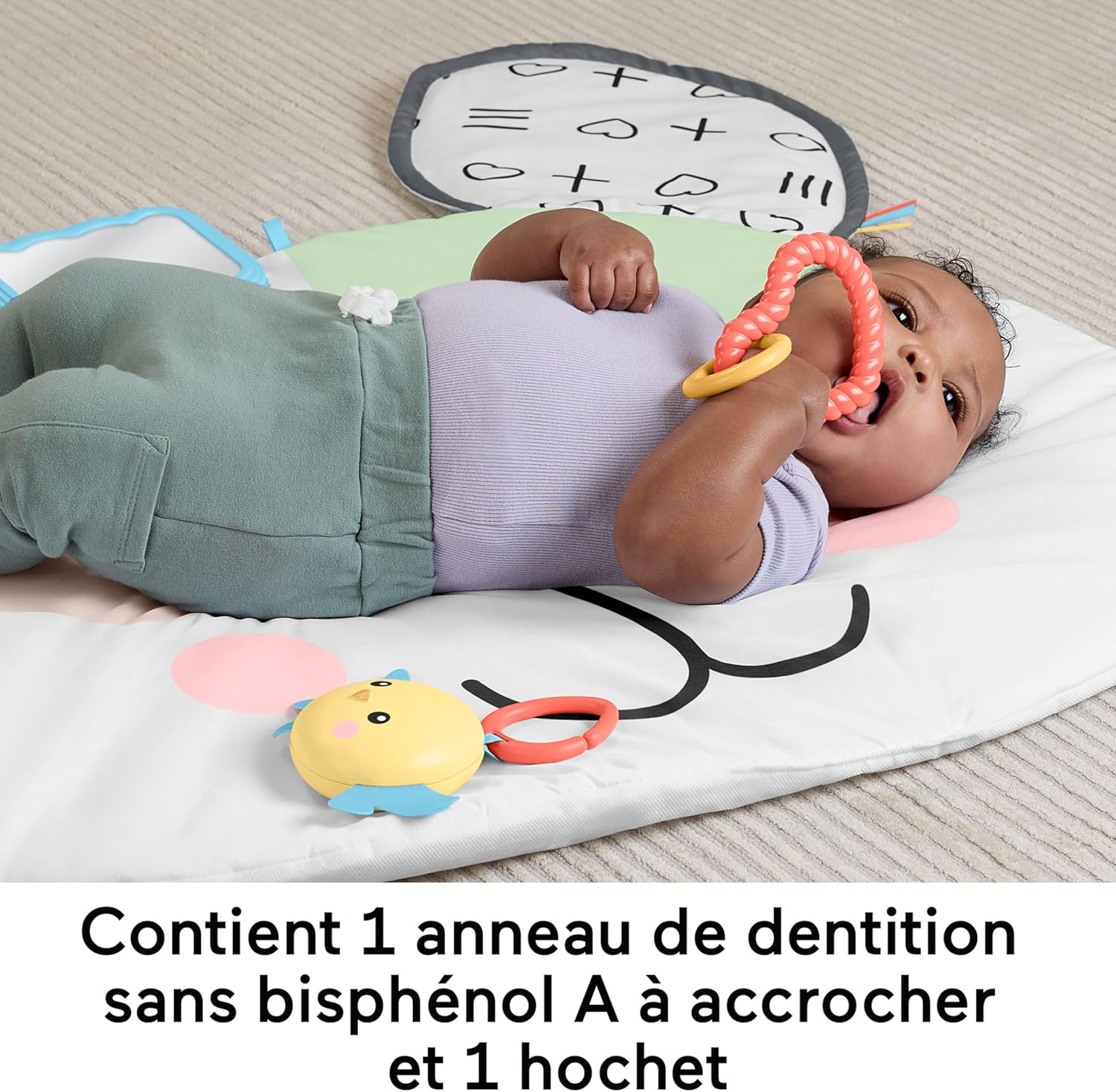 Thumbnail 3 de Fisher-Price Tapis de jeu Géant Chiot JMN73 (91 x 107 cm) pour bébés dès la naissance