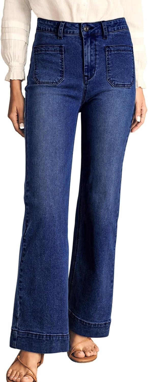Detalle de Astylish Women's Jeans Cotton-Blend Denim