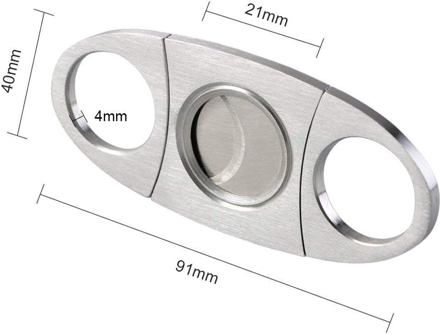 Detalle de Vicloon Cigar Cutter Twin 2R13 Pocket Tool