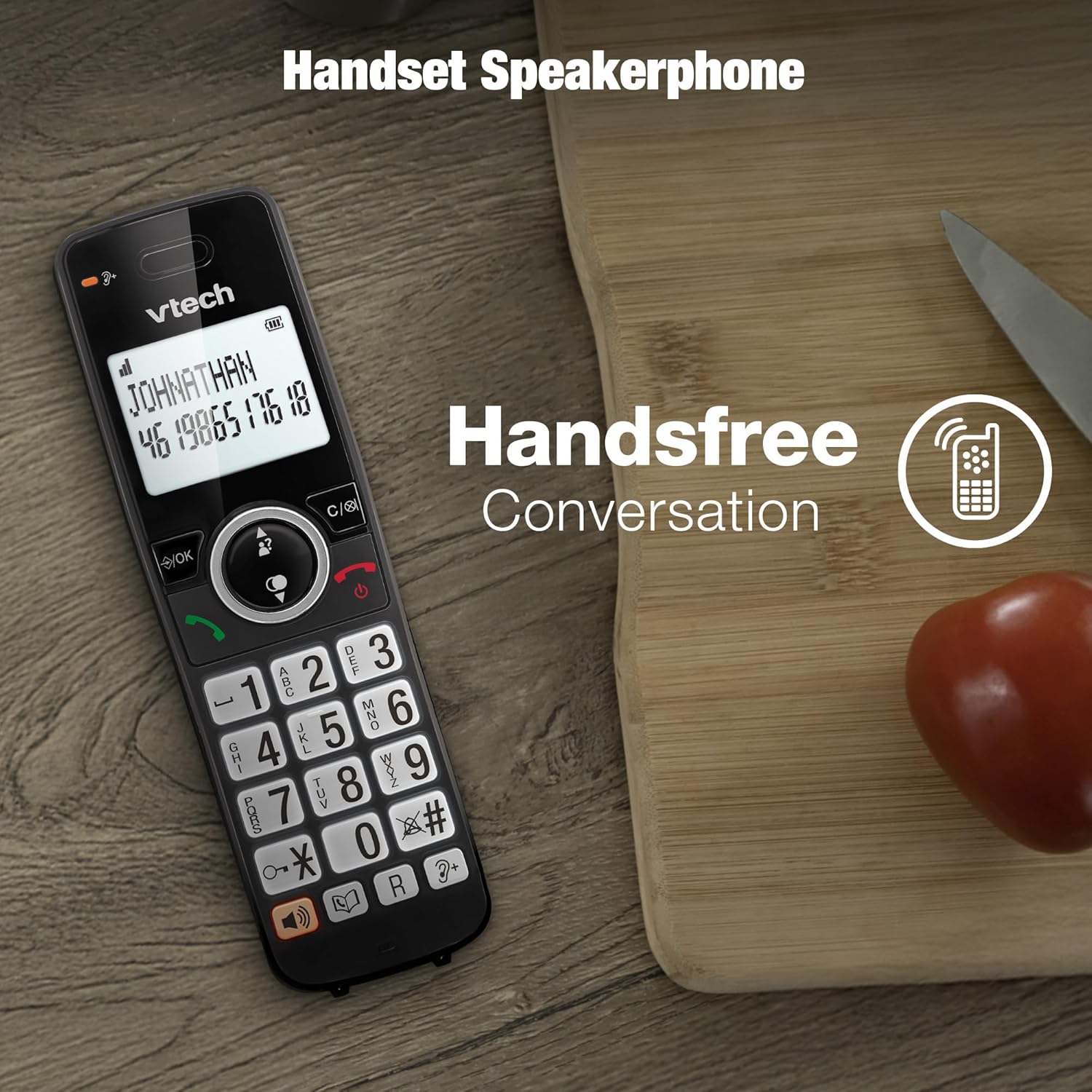 Thumbnail 5 de VTech EA5001 DECT Cordless Phone with Nuisance Call Blocker, backlit display and 2 handsets