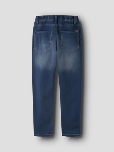 Detalle de NAME IT Boy Jeans Slim Fit Sweat – Jogger-Jeans mit Kordelzug, Baumwolle-Mix