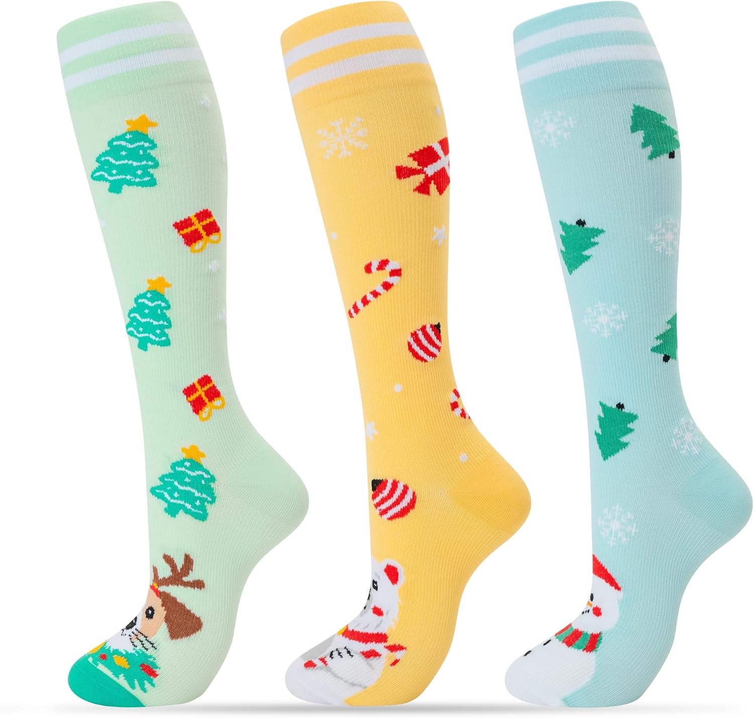 Detalle 2 de fenglaoda Compression Socks, 97% Polyester