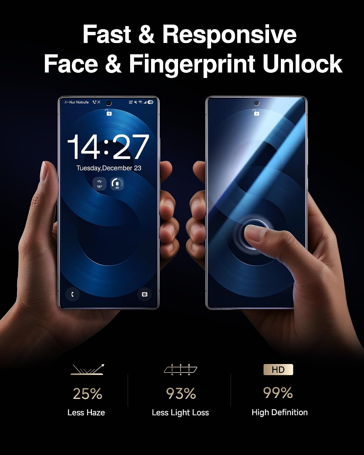 Detalle de SMARTDEVIL Galaxy S25 Ultra screen protector