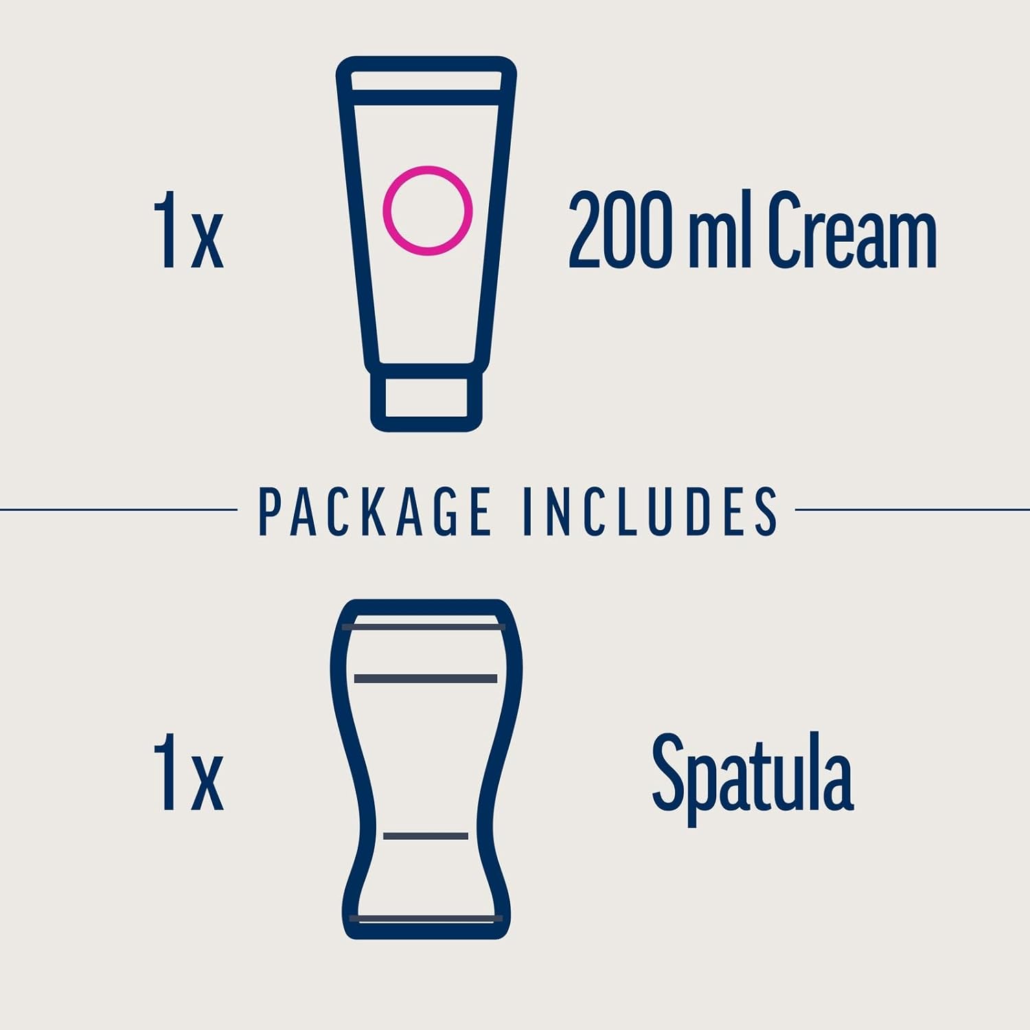 Detalle de Veet Pure Sensitive Hair Removal Cream 200 ml for Legs, Bikini Line and More