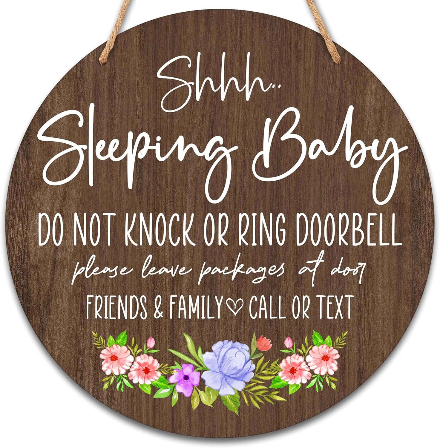 Detalle de Valucise Baby Door Sign, 10 × 10 Inches